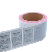 Étiquette RFID programmable et imprimable personnalisable en usine, mini-étiquette longue portée 860-960 MHz MR6 M730 pour cartes de visite et usage hôtelier