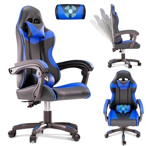 Sillas <span class=keywords><strong>Gamer</strong></span> Ergonómicas Rosadas <span class=keywords><strong>y</strong></span> Lindas de Fábrica Directa, Sillas de Juego Negras con Respaldo Alto para PS5, PC, Computadora, Juegos de Carreras - Product Image 4