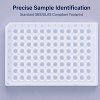 Consommables de laboratoire 2.0 ml 96 puits ronds pour puits profonds avec fond en forme de U PCR Sealing Fillm