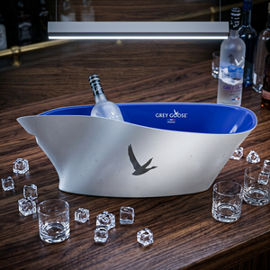 Cubo de Hielo para 3 Botellas Iluminado para Discotecas y Salones, Venta al por Mayor - Product Image 5