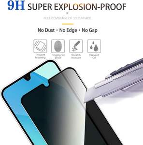 AIKICE Yüksek Kaliteli Casusluk Önleyici Gizlilik Temperli Cam Ekran Koruyucu Samsung A17 A16 A15 Koruyucu Cam Filmi - Product Image 4
