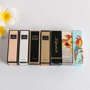 Bao Bì Mỹ Phẩm Tinh Khiết Màu Son Môi Hộp Giấy Sang Trọng Hộp Nước Hoa Vàng Lá Thư Tinh Dầu Bao Bì Son Môi Hộp Giấy - Product Image 2