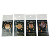 Autocollant de protection quantique 24K Or Énergie Scalaire 5G EMF pour téléphone portable, bouclier quantique anti-radiation, bloqueur d'ions négatifs