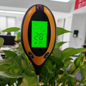 Máy kiểm tra đất kỹ thuật số 4 trong 1 với màn hình LCD cho nhiệt độ ẩm <span class=keywords><strong>pH</strong></span> ánh sáng mặt trời để chăm sóc cây trong nhà và ngoài trời - Product Image 2