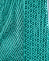 Tapis PVC S durable rouge, vert, gris, bleu, 2,6-2,8 kg/m², rouleau de 12-15 m pour couverture de sol anti-poussière pour sites industriels intensifs
