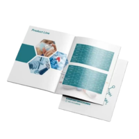 Service d'impression personnalisé pour livres, catalogues, brochures, publicités, dépliants, livrets de produits, menus