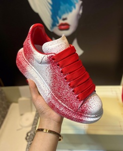 Chaussures Chunky pour Hommes en Cuir Véritable de Haute Qualité, Antidérapantes, à Lacets, Tendance Mode, pour le Basketball, la Course et le Quotidien - Product Image 2