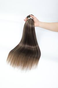 Vente en Gros, Lot de Cheveux à Tresser Synthétiques Lisses de 24 Pouces, 100g, Résistants à la Chaleur, Extensions de Cheveux en Vrac, Lisses Soie et Raides Comme un Os - Product Image 5