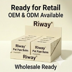 บาล์มบำรุงอุ้งเท้าสัตว์เลี้ยง Riway Natural ขนาด 60 กรัม ออร์แกนิค สำหรับสุนัขและแมว ช่วยปกป้อง ฟื้นฟู และซ่อมแซมอุ้งเท้าและจมูกที่แห้งแตก - Product Image 4