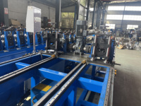 Machine de profilage de quilles métalliques à double rangée de profil Omega de type cisaillement, vente directe usine BN