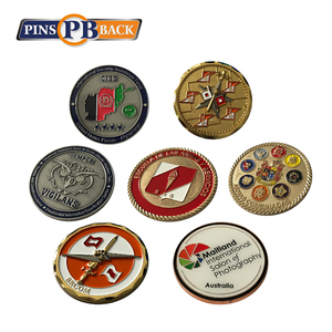 Alta calidad de encargo blanco 2 de desafío monedas de metal - Product Image 3