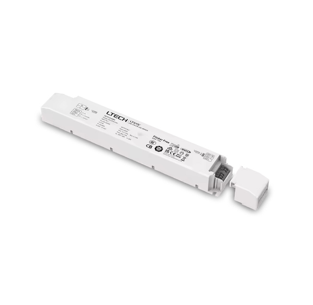 Ltech DALI DT8 LED Driver 75W 24V Flick Free Dimmable LED Driver