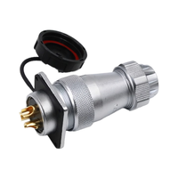 Accessoire de prise d'aviation étanche WEIPU IP67 2 3 4 7 8 8B 9 10 10B 12 16 17 20 24 26 35 connecteur WF28J/TE WF28K/Z