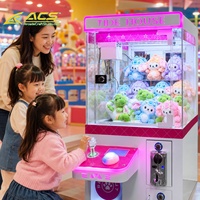 Mesin Cakar Mini ACS, Permainan Crane Koin, Peralatan Arcade Komersial, OEM, Warna Sesuai Pesanan