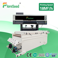 Imprimante DTF industrielle 60 cm Direct to Film avec 4 têtes d'impression Epson I3200-A1 et chauffage avant-arrière pour transfert thermique textile