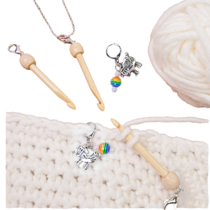 Nuevo Kit de Agujas de Ganchillo MINI con Marcador de Puntos, Accesorio de Costura Moderno para Adultos, Venta de Fábrica - Product Image 4