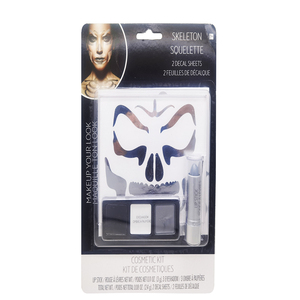 <span class=keywords><strong>Peinture</strong></span> corporelle et crayons pour le visage noir et blanc de clown pour Halloween, 7 pièces - Product Image 5
