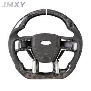 Volante Sportivo in Fibra di Carbonio per <span class=keywords><strong>Ford</strong></span> Raptor F150, Accessorio Auto Personalizzato - Product Image 1