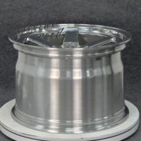 Jantes de voiture forgées monobloc 5 branches sur mesure, à déport progressif et poli miroir, 5x112 5x114.3 5x120 pour GTR, directement de l'usine