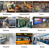 Terminal de Quiosco de Autoservicio SDK de 15.6 Pulgadas con Pago NFC, Escáner de Código de Barras, Sistema POS para Minoristas, Restaurantes y Otras Operaciones, Caja Registradora