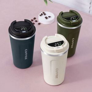Tasses à café intelligentes à sublimation les plus vendues, en acier inoxydable 304, à double paroi sous vide, avec contrôle de température, Mug intelligent - Product Image 5