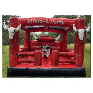 Máquina de Montar <span class=keywords><strong>Toro</strong></span> Mecánica Inflable para Adultos, Juegos Comerciales, Control de Movimiento, Rodeo Mecánico, Tamaño y Color Personalizables, EN14960 - Product Image 3