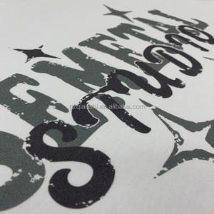 Fabricant de t-shirts personnalisés en coton 100% blanc, t-shirts graphiques surdimensionnés, t-shirts courts et carrés, t-shirts épais avec impression sérigraphique pour hommes - Product Image 4