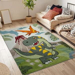 <span class=keywords><strong>Tappeto</strong></span> Educativo per Bambini con Stampa di Simpatici Dinosauri, Morbido <span class=keywords><strong>Tappeto</strong></span> Ecologico per Gattonare - Product Image 3