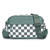 Nouveau Sac Banane Bandoulière à Carreaux 2026 de Haute Qualité – Sac Ceinture Décontracté en Nylon pour Randonnée, Cyclisme et Activités de Plein Air
