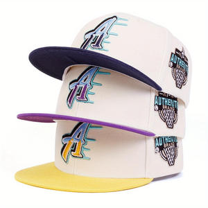 Cappellino da Baseball Originale Vintage New York Ricamato <span class=keywords><strong>Era</strong></span> 59, Classico con Visiera Piatta, Snapback a 6 Pannelli, Sportivo - Product Image 3