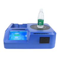 Détecteur de liquides dangereux MCD en ABS, de table, durable, haute précision, plage de température -10~55°C, 5+ niveaux de protection