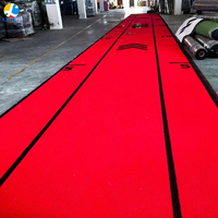Gazon artificiel professionnel pour le golf et le football - Gazon synthétique durable de 15 mm pour la surface des terrains de sport
