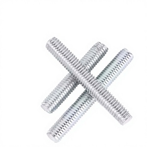 Varões Roscados de Ferro Zincado M3 M4 M6 M9 de 13mm 3600mm 8/32 Polegadas com Rosca Dupla Grau 4.8 Fabricados por Máquina de Roscar - Product Image 4