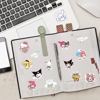 Autocollants personnalisés découpés à la forme, holographiques, en PVC, adhésifs, imperméables, imprimés en quadrichromie (CMYK) avec impression offset UV, pelliculage mat/film, taille personnalisée