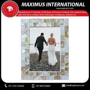 High Quality Mosaic Glass Picture <b>Frame</b> Tabletop Photo <b>Frame</b> Decorative Photo Display <b>Frame</b> for Living Room Bedroom Office Home - Product Image 4