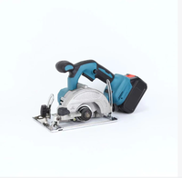 Scie circulaire industrielle mini 20V pour le bricolage/usage industriel, kit d'outils rechargeables sans balais pour la découpe de pierre, de brique et de métal