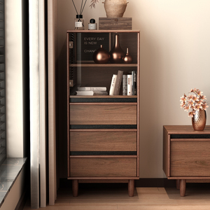 Armoire <span class=keywords><strong>de</strong></span> rangement moderne ENF en bois massif pour salle à manger, meuble <span class=keywords><strong>de</strong></span> salon, meuble <span class=keywords><strong>de</strong></span> maison - Product Image 3