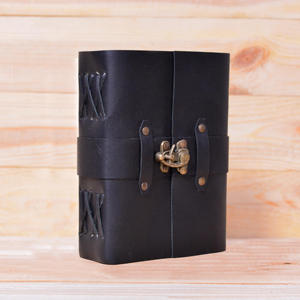 Genuine Leather <b>Journal</b> Diary Notebook Handmade A5 Vintage Leather Planner with Deckle Edge Paper <b>Writing</b> <b>Journal</b> - Product Image 2