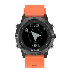 Reloj Deportivo Inteligente Sunroad con GPS, SDK, Bluetooth, Resistente al Agua 10 ATM, Barómetro Digital, Altímetro, Brújula, Monitor <span class=keywords><strong>de</strong></span> Actividad Física para Escalada - Product Image 3