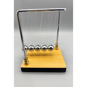 Culla <span class=keywords><strong>di</strong></span> <span class=keywords><strong>Newton</strong></span> con sfere d'acciaio in equilibrio, movimento perpetuo, pendolo scientifico per l'insegnamento della fisica, decorazione per la casa - Product Image 4