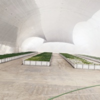 Structure à membrane gonflable Air-dôme serre agricole serre agricole structure à membrane pneumatique