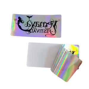 Personalizzato Die taglio Laser ologramma <span class=keywords><strong>adesivi</strong></span> impermeabili PVC materiale stampa olografica Logo personalizzato rendere l'adesivo ologramma Laser - Product Image 2