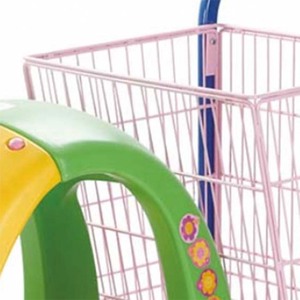 Chariot de <span class=keywords><strong>courses</strong></span> amusant pour enfants, imperméable, avec roues en PU de 5 pouces pour enfant - Product Image 4