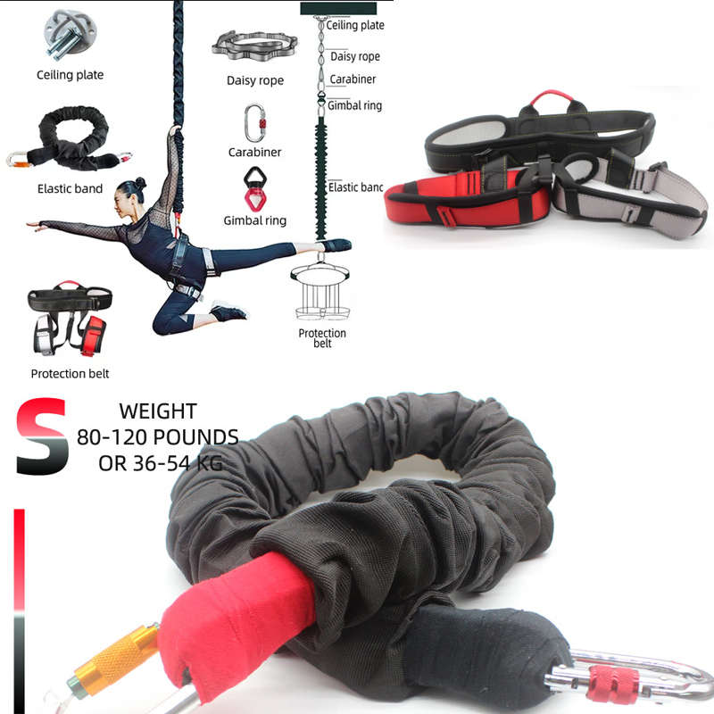 Équipement de Fitness pour les exercices de musculation, cordon de Yoga aérien, Pilates, élastique avec Suspension, 11 pièces