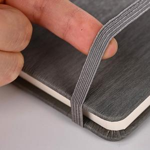 Carnet A5 en bois tendre, couverture rigide, élastique, grain de bois, agenda de haute qualité, logo personnalisé pour entreprise, cadeaux d'affaires - Product Image 3
