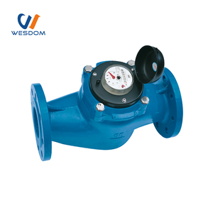 2023 mặt bích Đồng hồ nước van bánh xe dọc woltman mét Lưu lượng nước mét dễ uốn sắt thủy lợi số lượng lớn mét - Product Image 6