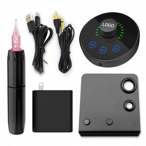 Logo privé Mini Elf PMU Machine 2.5mm coups longueur affichage intelligent puissant moteur pistolet de tatouage pour les lèvres rougissant Flutter sourcils - Product Image 4