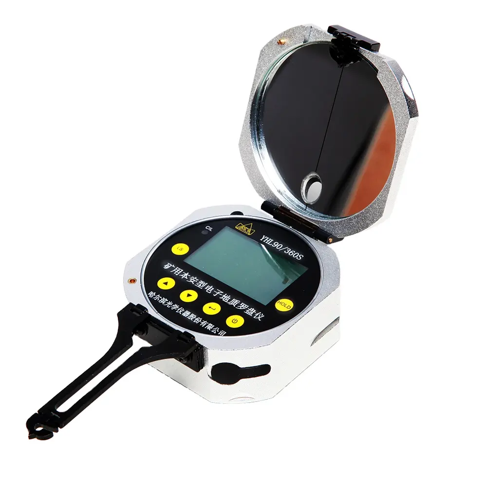 Digital Compass High Accuracy Auto Digital Electronic Compass For Mining Orientation Surveying Handheld With Red Beam Line