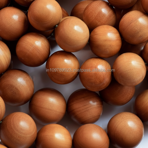 Naturel-perle de chant lâche/perle de bois de santal lâche/perle de bois lâche - Product Image 1