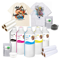 1000ml Tinta Cetak Dtf untuk Epson I3200 XP600 I1600 4720 Kartrid Pigmen Putih Tekstil
